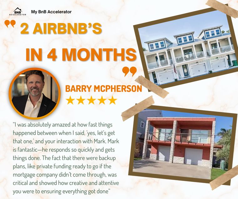 Barry M. Two Airbnbs in four months