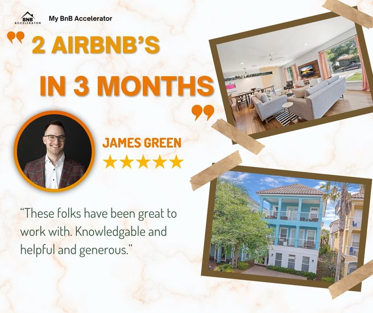 James G. Two Airbnbs in three months