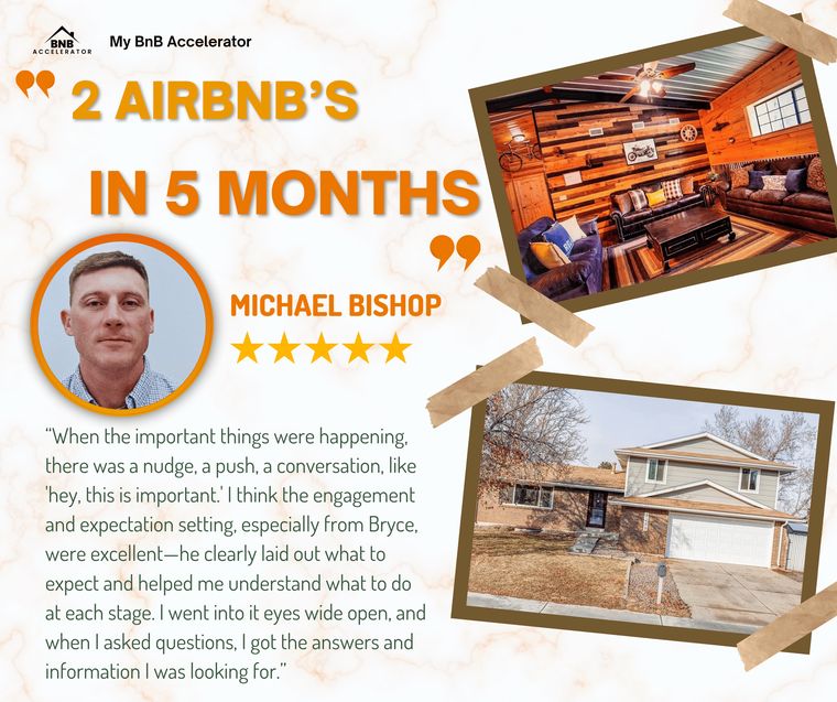Michael B. Two Airbnbs in five months